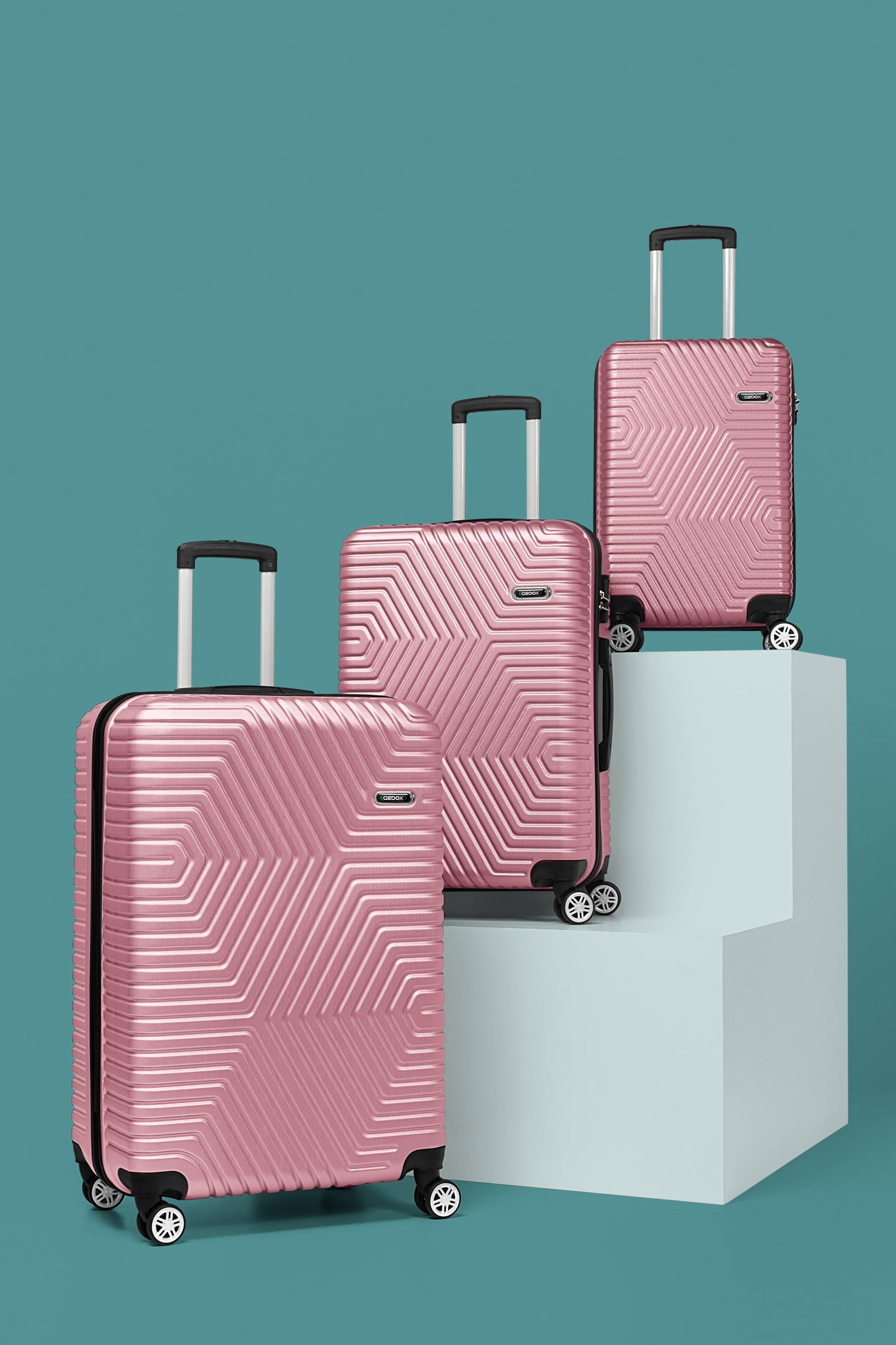 ABS & PP Hard Shell Luggage Set | Lightweight Spinner Suitcases - Image 4