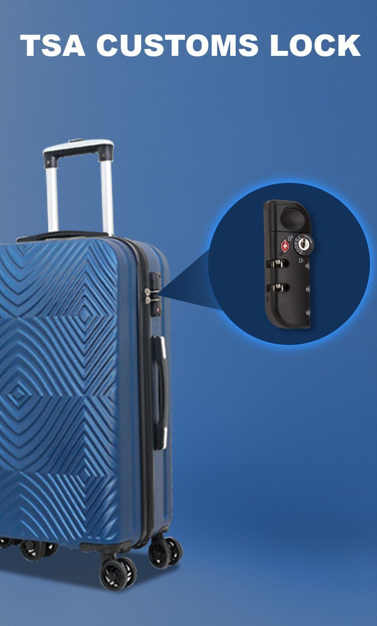 28-Inch PP & ABS Hard Shell Suitcase | Large Capacity Spinner Luggage - Image 2