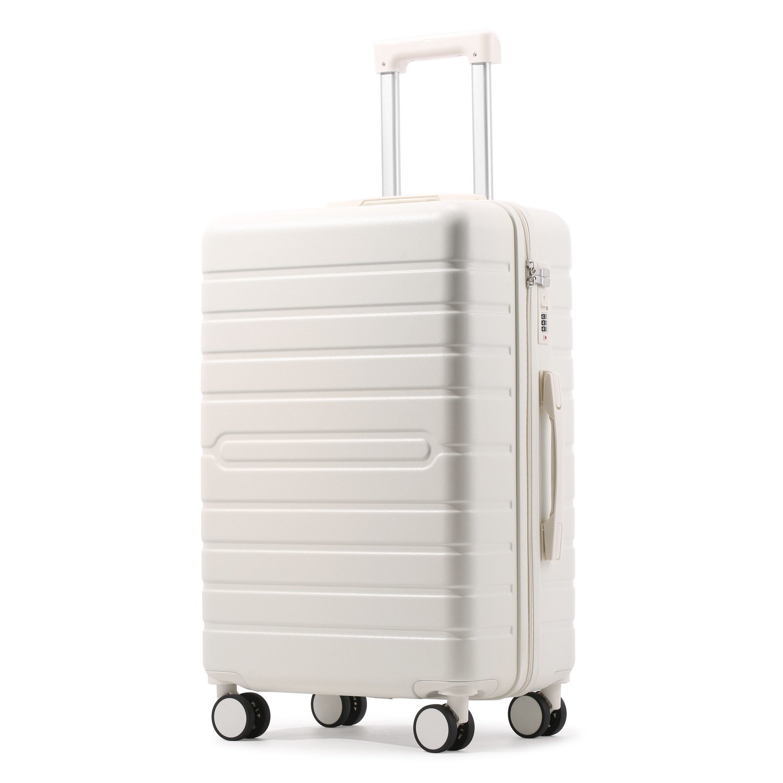 3-Piece ABS+PC Hard Shell Luggage Set | 20 / 24 / 28-Inch with Cup Holder - Image 2