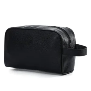PU Leather Toiletry Bag | Travel Cosmetic Organizer