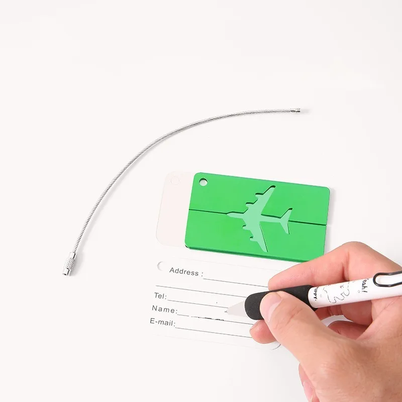 Aluminum Alloy Luggage Tag | Durable Travel ID Tag - Image 4
