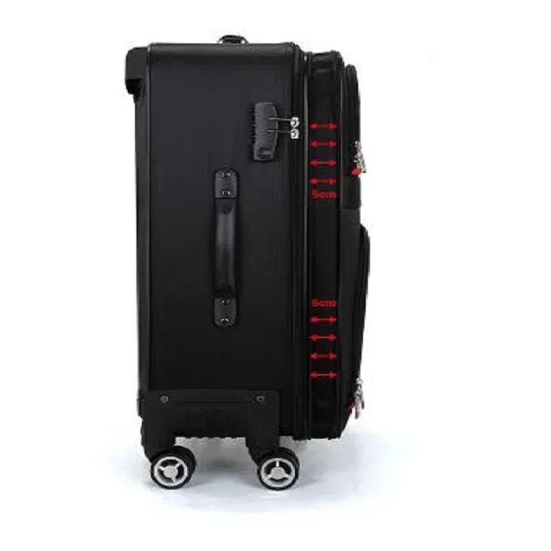 22-Inch Waterproof Oxford Spinner Suitcase | 360° Wheels for Business & Travel - Image 3