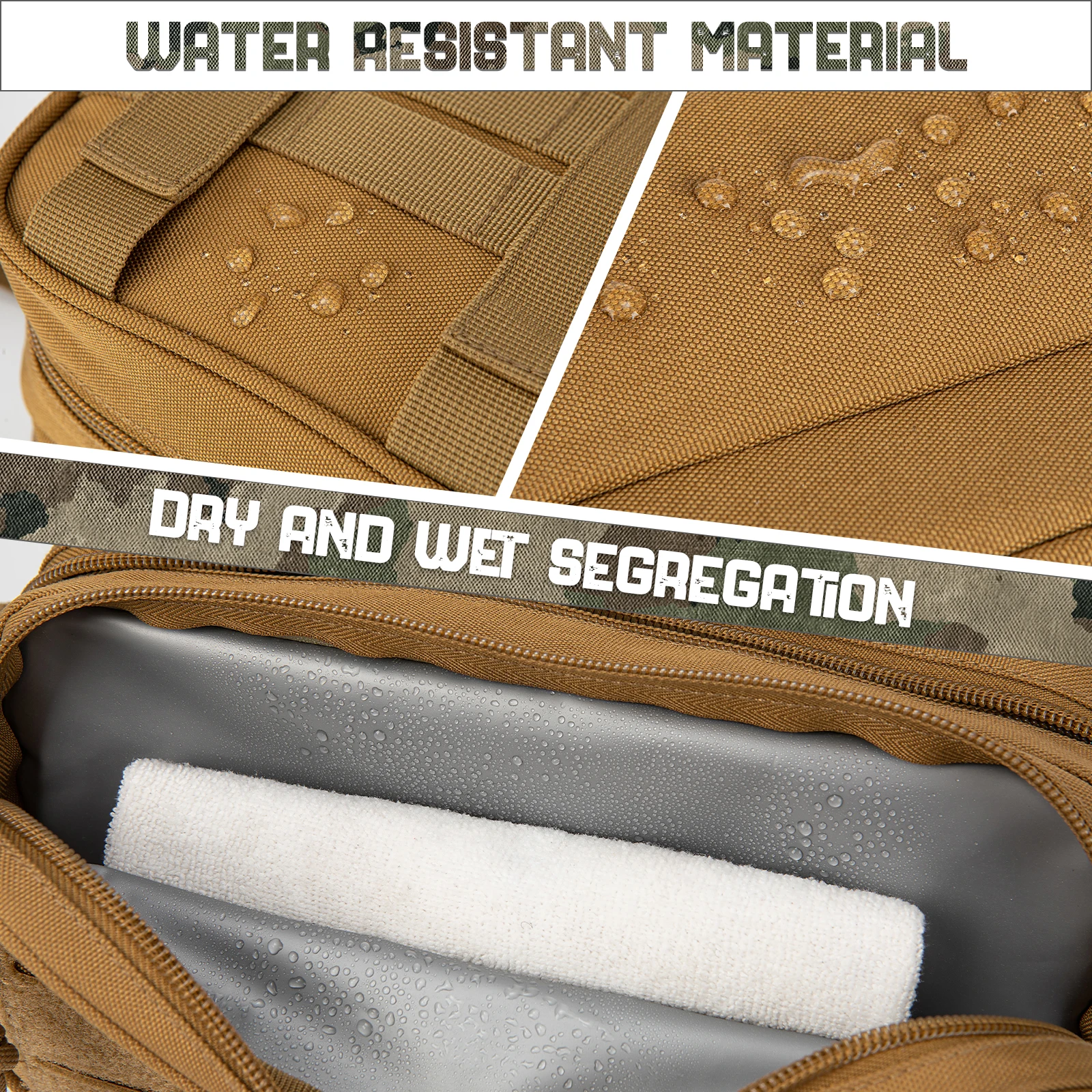 Tactical Toiletry Bag | Hanging Travel Organizer for Men & Women - Image 3