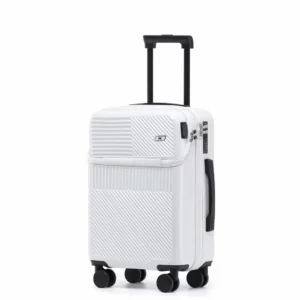 26-Inch Business Rolling Luggage | Password Lock & Smooth Spinner Wheels