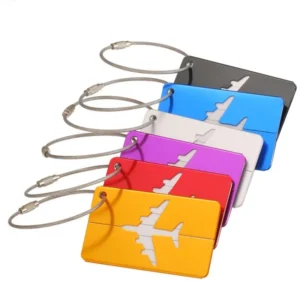 Aluminum Alloy Luggage Tag | Durable Travel ID Tag