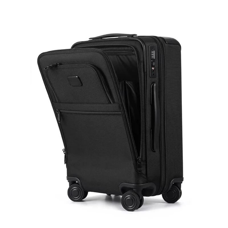 24-Inch Ballistic Nylon Business Suitcase | Waterproof Oxford Fabric with Spinner Wheels - Image 2