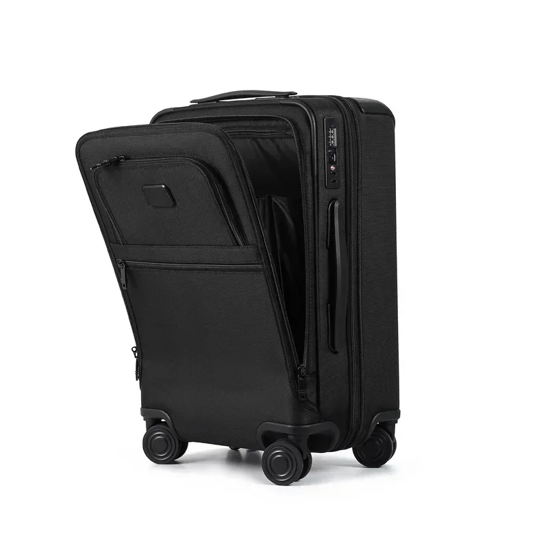 20-Inch Ballistic Nylon Business Suitcase | Waterproof Rolling Trolley Luggage