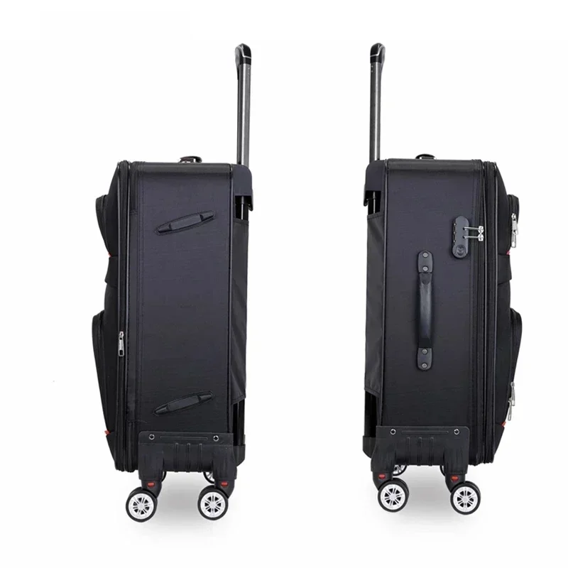 22-Inch Waterproof Oxford Spinner Suitcase | 360° Wheels for Business & Travel - Image 4