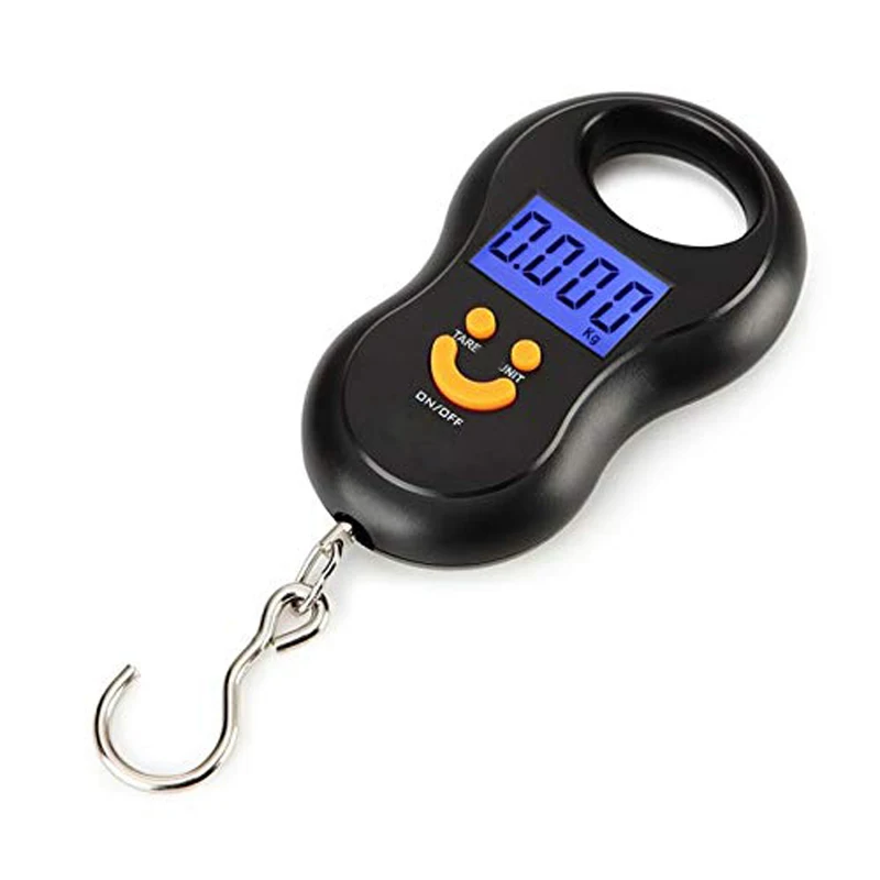 50kg Digital Luggage Scale | LCD Hanging Travel Weight Scale - Image 2