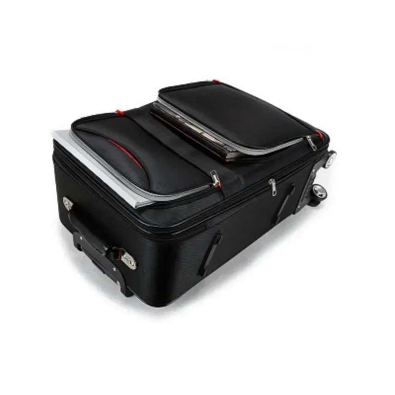 22-Inch Waterproof Oxford Spinner Suitcase | 360° Wheels for Business & Travel - Image 2